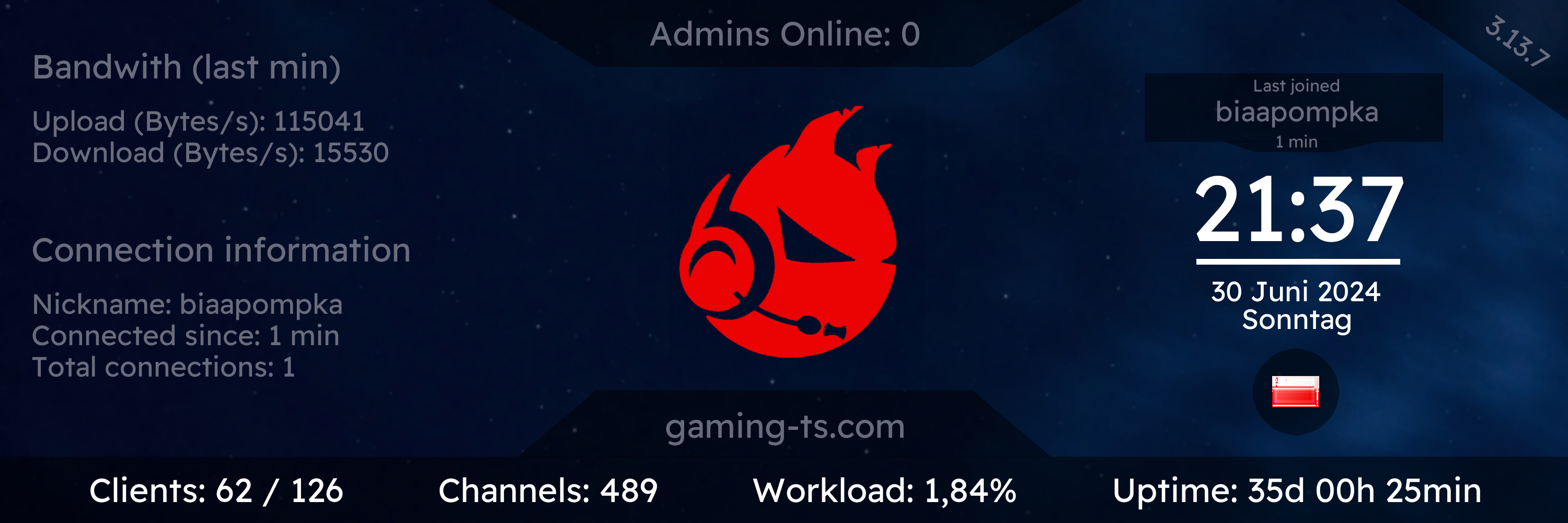 looking for teamspeak gamers to play