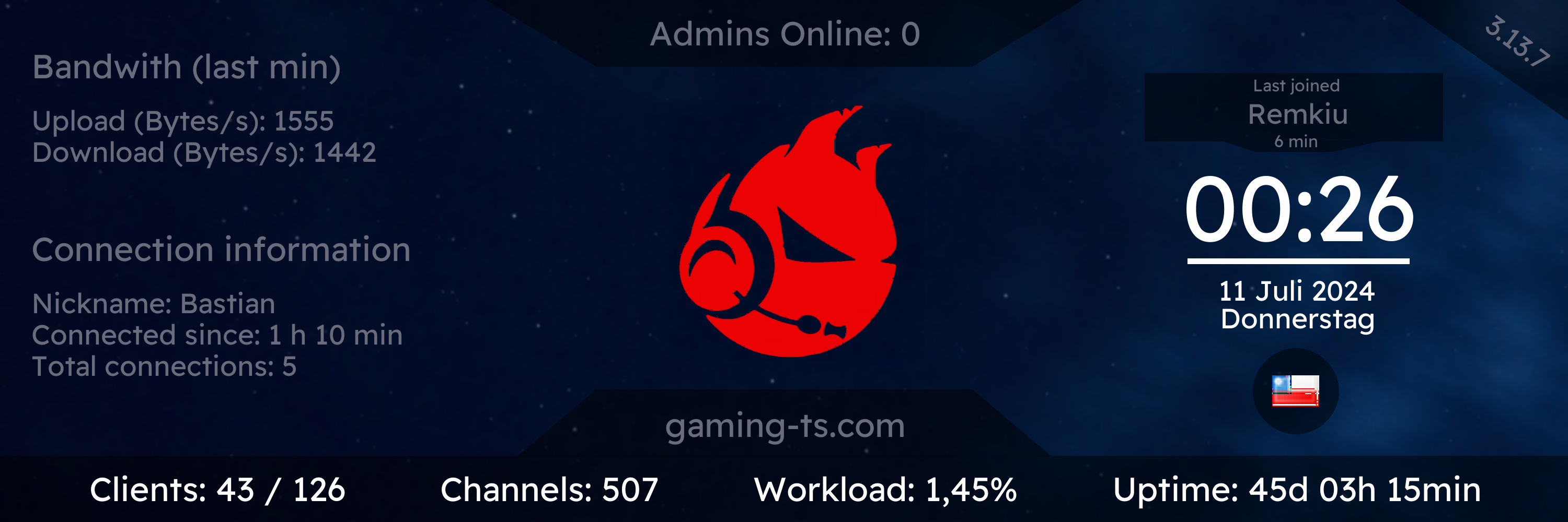 looking for teamspeak gamers to play