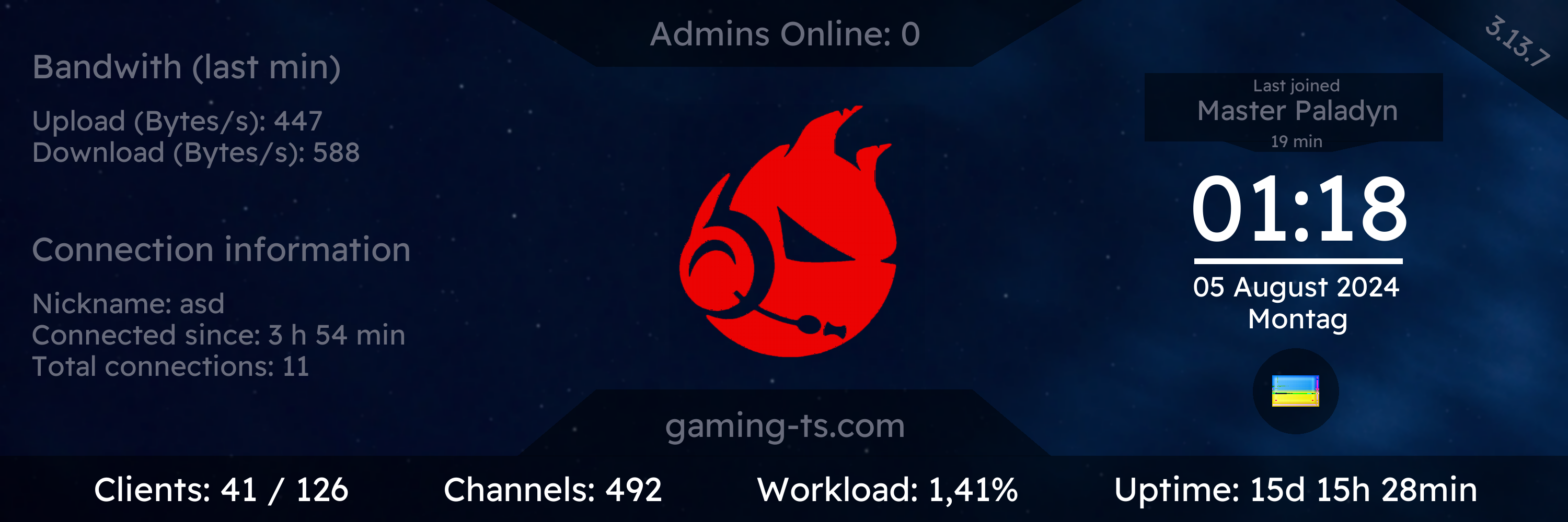 looking for teamspeak gamers to play