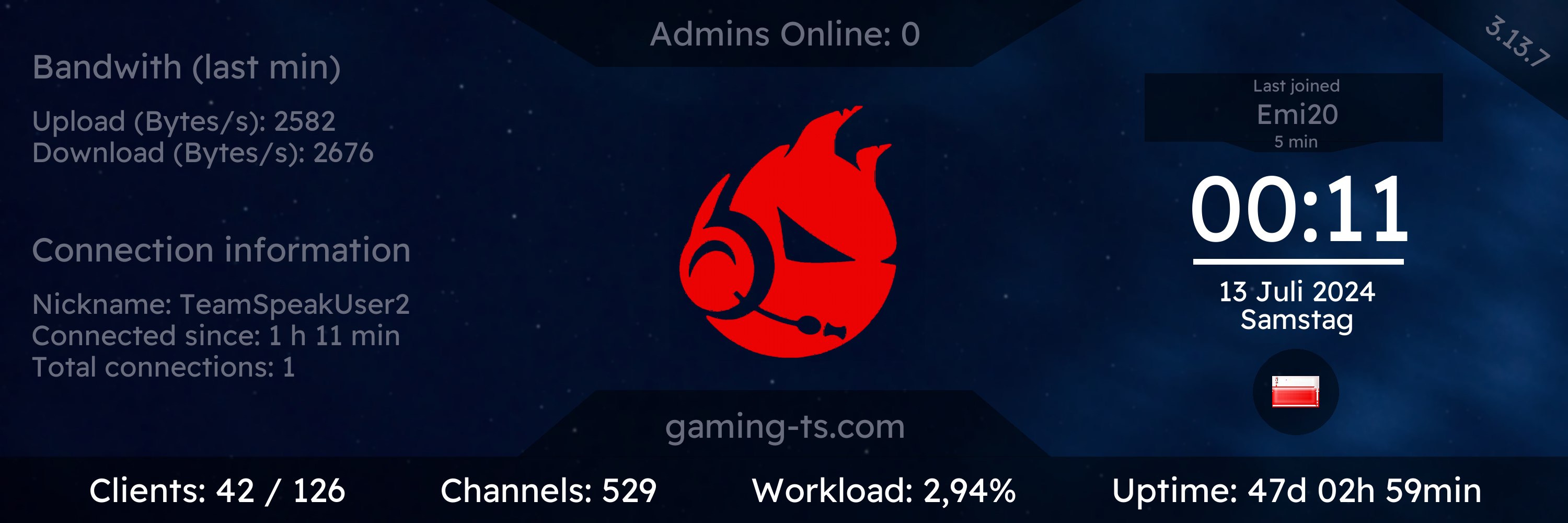 looking for teamspeak gamers to play